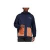 Adidas Terrex Bao Pack Windbreaker Kapuzen-Mesh-Jacke Herren Oberbekleidung Collegiate-Marineblau GN7600