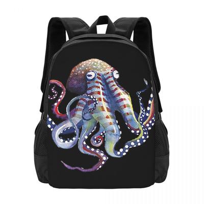 Octopus Backpack Hot Sale Daypack Large Capacity Kids BookBag School Bag Shoulder Bags for Men Women
