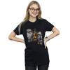 Supernatural Womens/Ladies Sam And Dean Fire Cotton Boyfriend T-Shirt