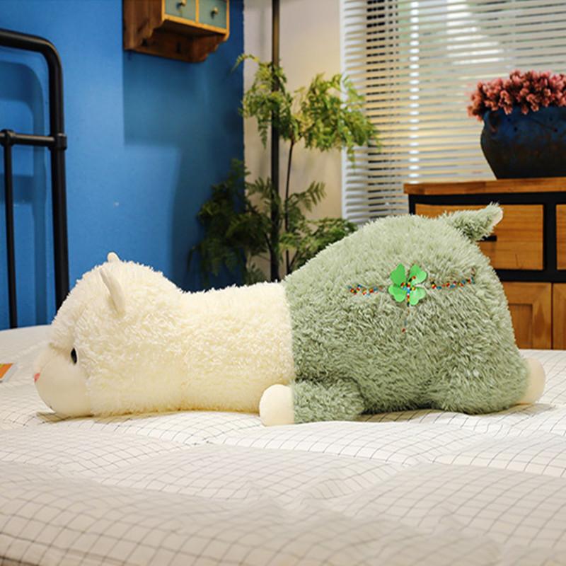 New Style Alpaca Doll Children's Sleeping Pillow on The Bed Cartoon Cute Plush Toy