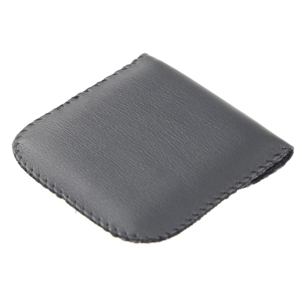 Portable Mini Earphone Storage Bag PU Leather Waterproof Protective Sleeve Pouch for USB Data Charging Cable Case Coin Purse