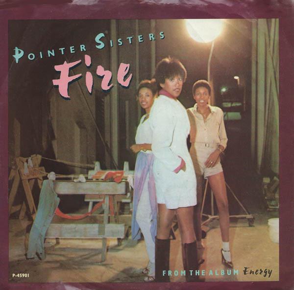 

7inch Record POINTER SISTERS - Fire P45901 Planet 1978 US Rock Used