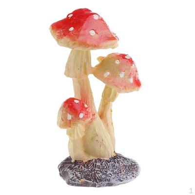 Figura Fungo da Giardino per Accessorio Muschio Terrario