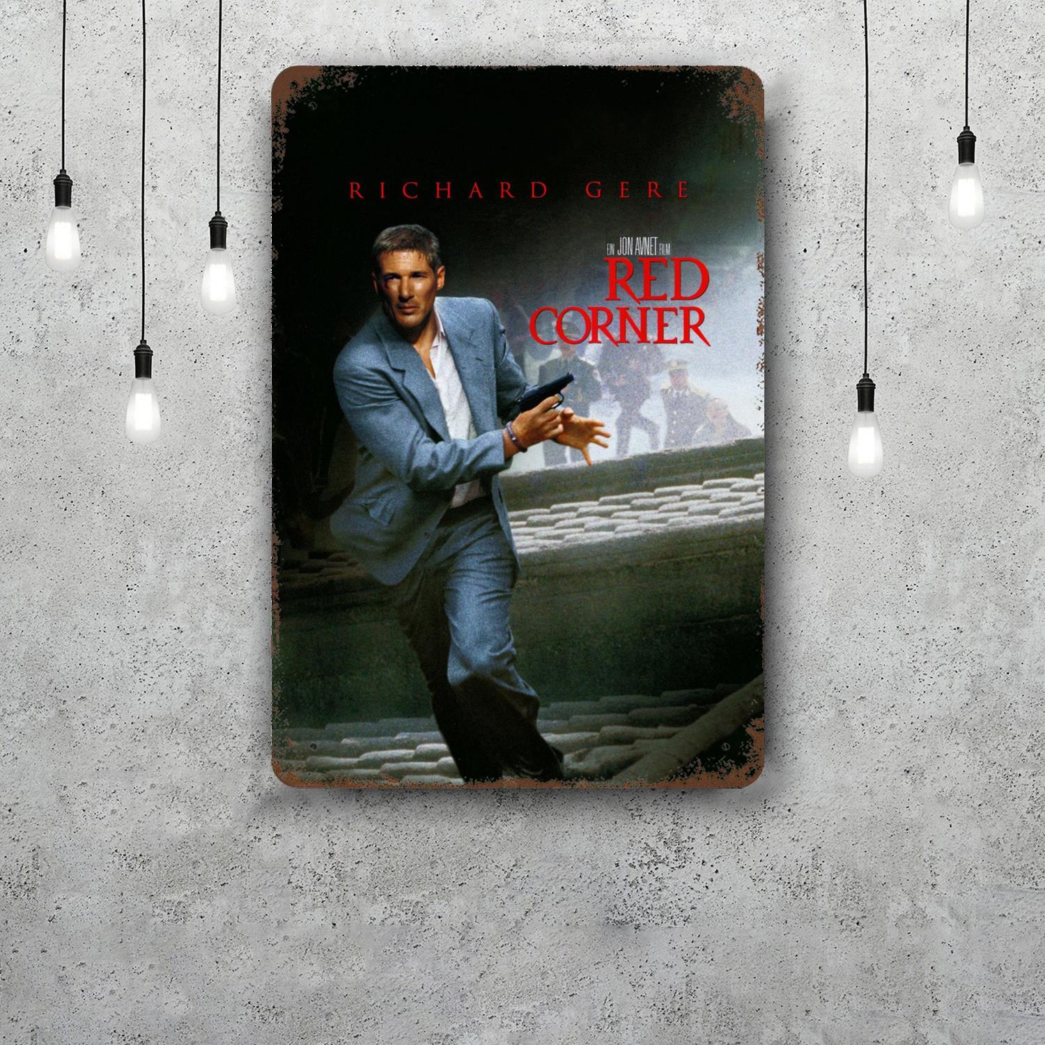 moore richard gere Funny Bar Metal Sign Retro Plaque Vintage Sign Alcohol Drinker Pub Club Kitchen Wall Decoration 20x30cm(7.8x11.8inch)