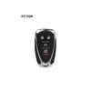 Leather Car Key Fob Cover Case For Chevrolet Cruze Malibu Equinox Camaro Trax