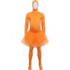 Old Reese Cos Uniform Halloween Transformation Elastane Jumpsuit Cosplay Tights Orange Jumpsuit Suit
