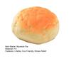 Realistic Pineapple Bun Squeeze Toy 10cm Slow-Rising PU Fidget for Stress Relief Cute Food-Themed Keychain Desk Decor Portable Decompression Gadget