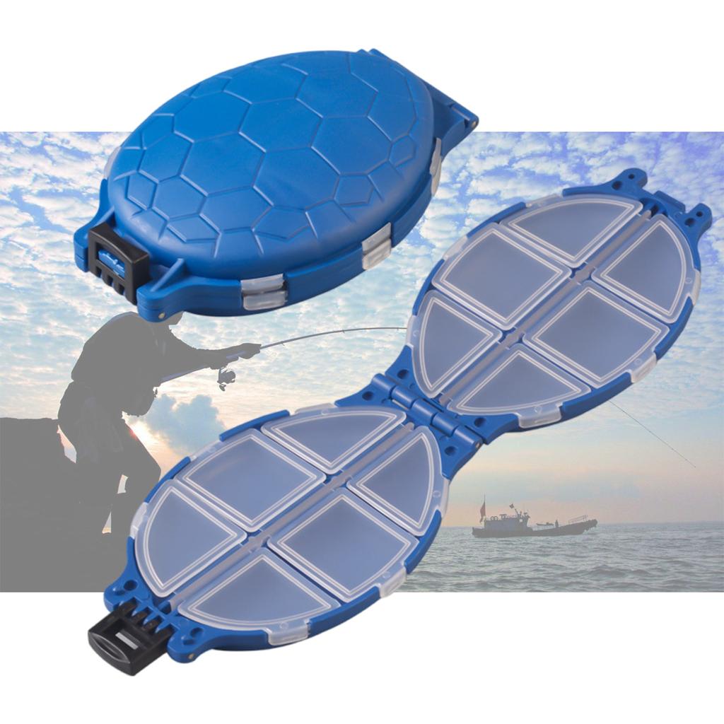 Double Sided Fishing Tackle Box Baits Lures Organizers Case Fishing Tool Box for Tool Fishing Tackle Craft Part