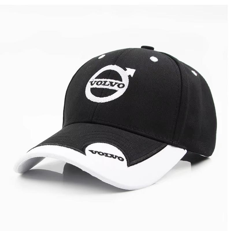 

Spring and Autumn Outdoor Adjustable Casual Hat Outdoor Sports Hat Embroidery Baseball Caps For Volvo XC90 S60 V40 XC60 S80 S40 чёрный