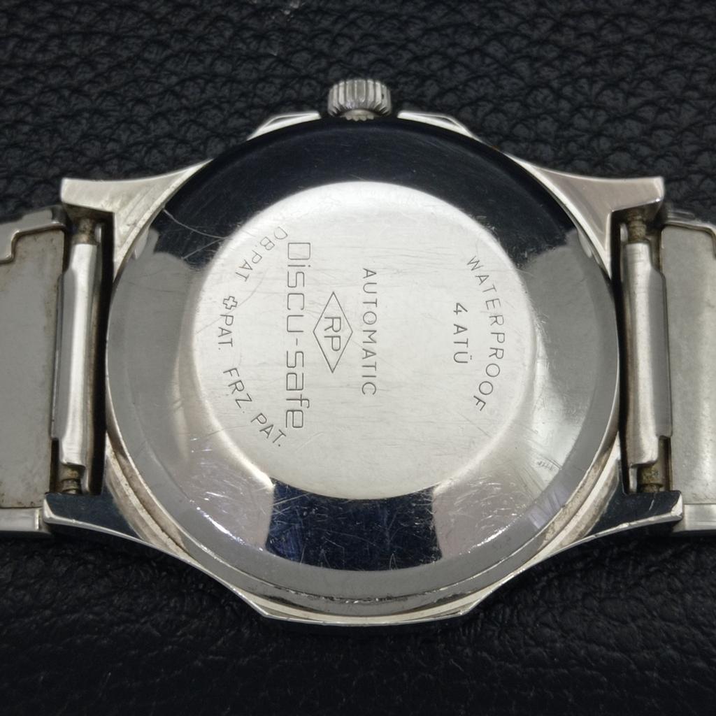 USED MALYSIAK AUTOMATIC SWISS MENS DATE ORIGINAL DIAL WATCH a432794-2 R113-a432794