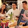 AIKARO Electric Wine Bottle Opener Automatic Electronic Corkscrew (Set with Base)
