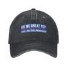 Vintage Are We Great Yet Cause I Just Feel Embarrassed Baseball Cap Unisex Distressed Washed Snapback Cap Outdoor Workouts Hat
