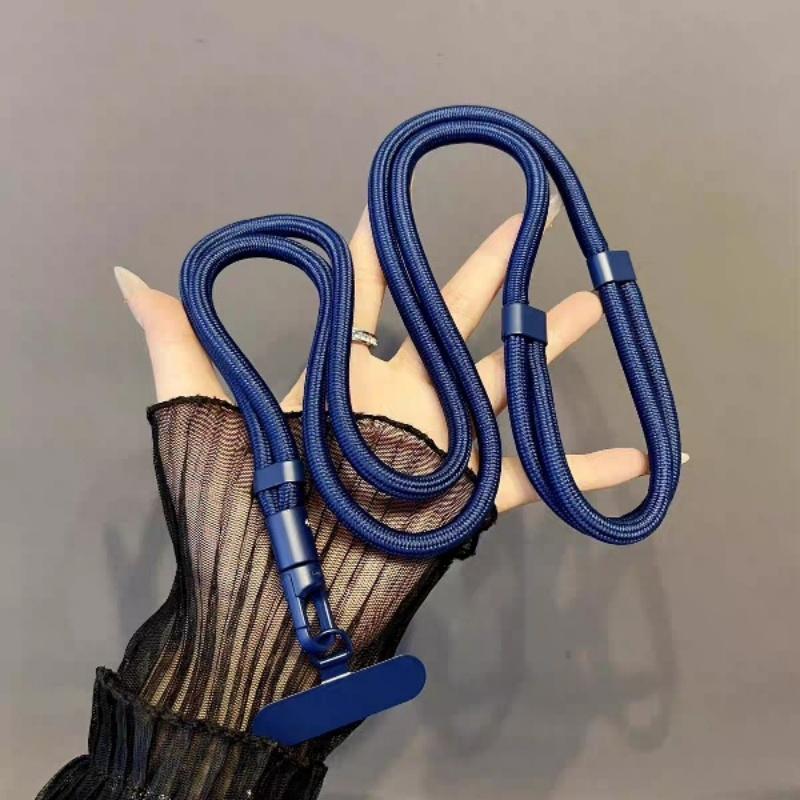 Adjustable Mobile Phone Strap Lanyard Crossbody Phone Lanyards Neck Rope with Patch for iPhone Cell Phone Hanging Cord Strap