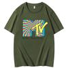 Mtv Psychedelischer Regenbogen Vintages Graphic Tee New In Tops And Tshirts Fashion Tops  Tshirt Summer Cotton Mens Tshirts