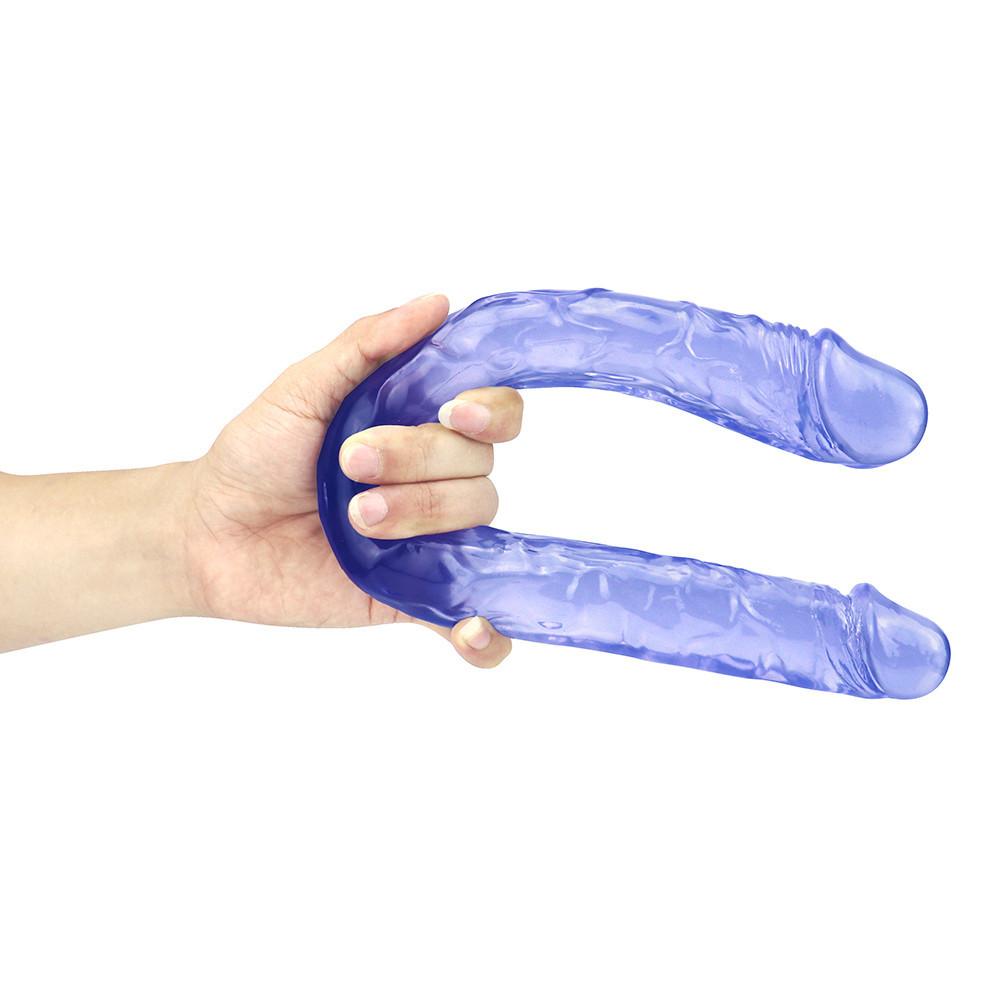 MoDi Double Head Dildo Long Double Ended Dildo Flexible Big Penis for Women Masturbator Sex Toys for Lesbian Gay