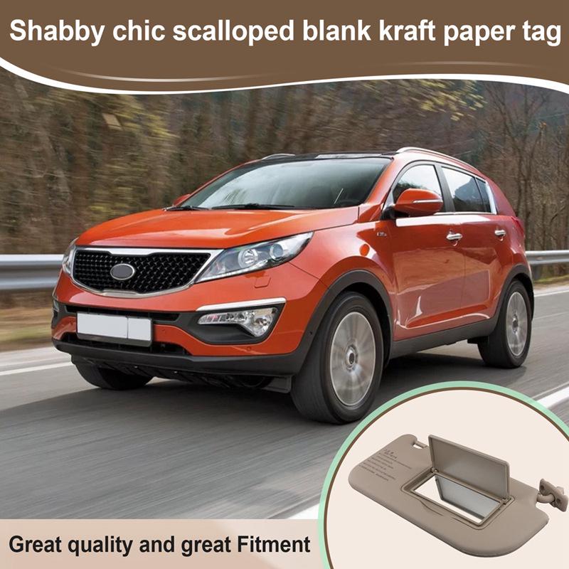 852021F010EZ: Fits Right Side Sun Visor Vanity Mirror of Kia Sportage