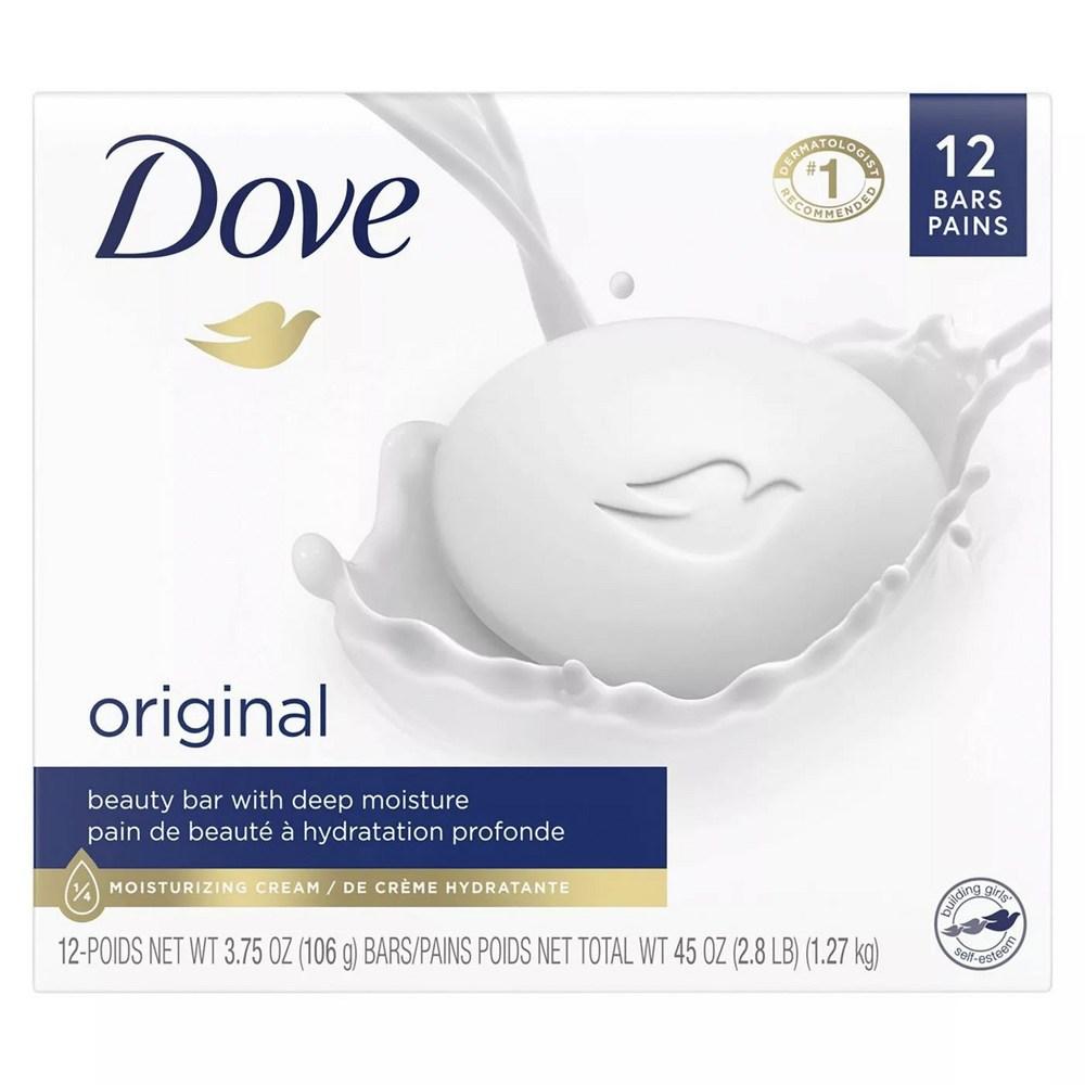 

Dove Original Deep Moisture Beauty Bar, 106 г, 12 шт.