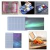 Plaster Soap Casting Epoxy Mould DIY Crafts Mould Crystal Rectangle Tray Coaster Mold Mug Pad Plate Resin Casting Mold