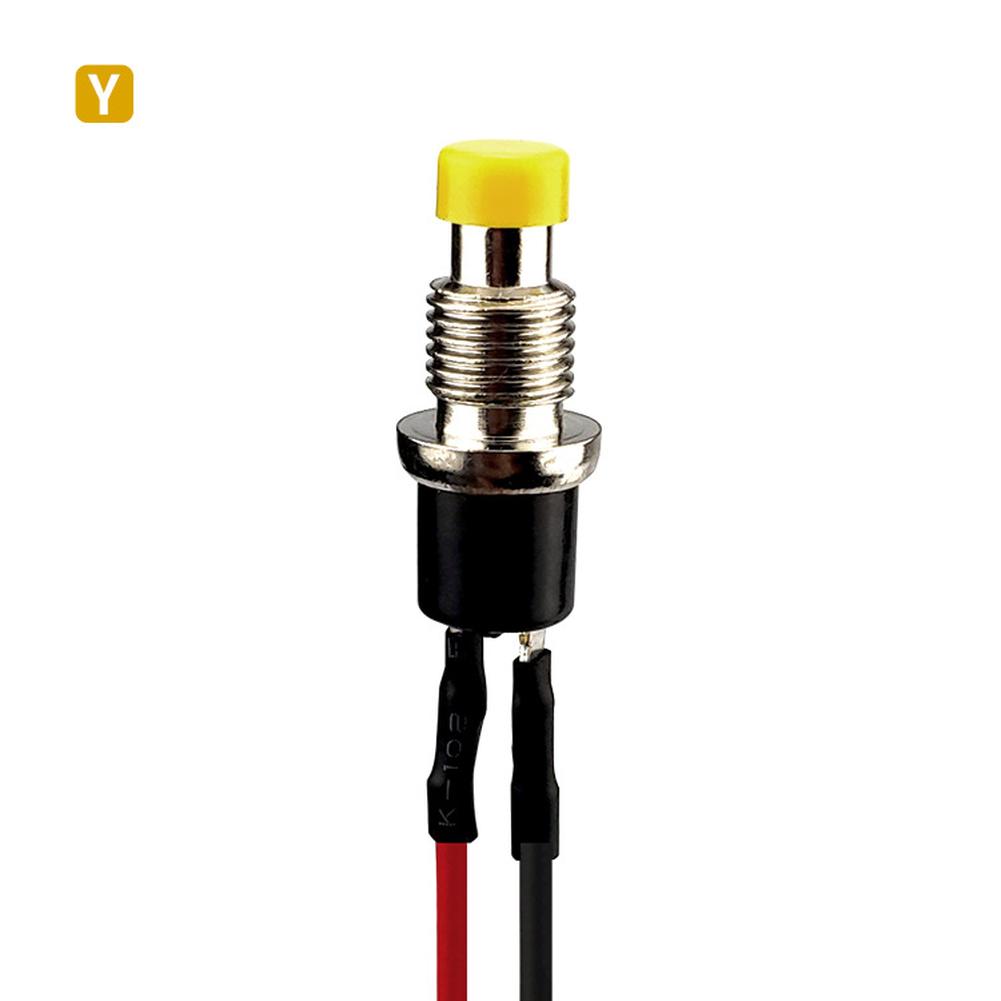 

For Arduino Projects 7mm Push Button For Industrial Control SPST Push Button Control Push Button Easy Installation China Mainland