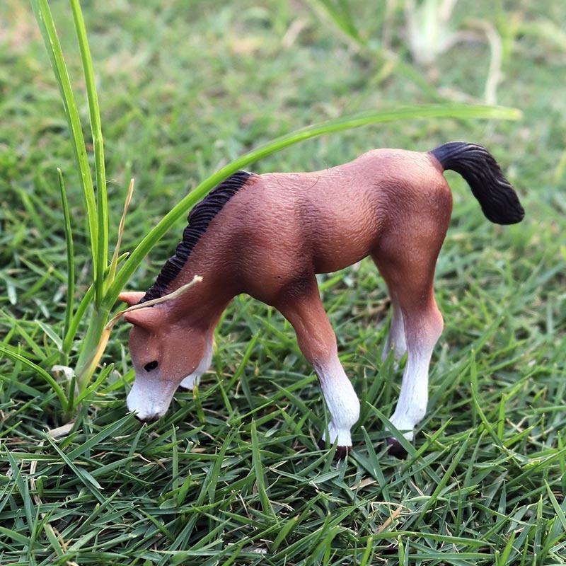 Oenux Farm Animals Simulation Cute Model Action Figure Alpaca Cow Horse Figurines Sheep Goat Miniature Educational Toy For Kid