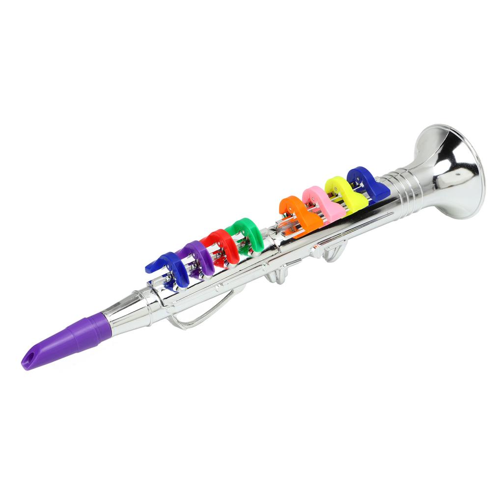 Toy Clarinet for Kids Toddlers Plastic Saxophone Wind Musical Instrument Accessories