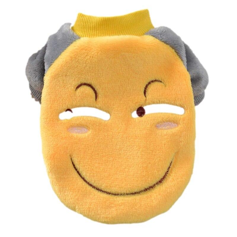 

Фланелевая одежда для собак, осенне-зимняя одежда для собак для маленьких собак, мягкая одежда для щенков, одежда для чихуахуа, йоркширской породы, аксессуары для собак M жёлтый