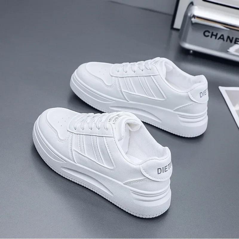 Casual Shoes Women Sports Shoes Wear Resistant and Breathable Female White Shoes Women Tennis Sneakers Lady Simple Flats