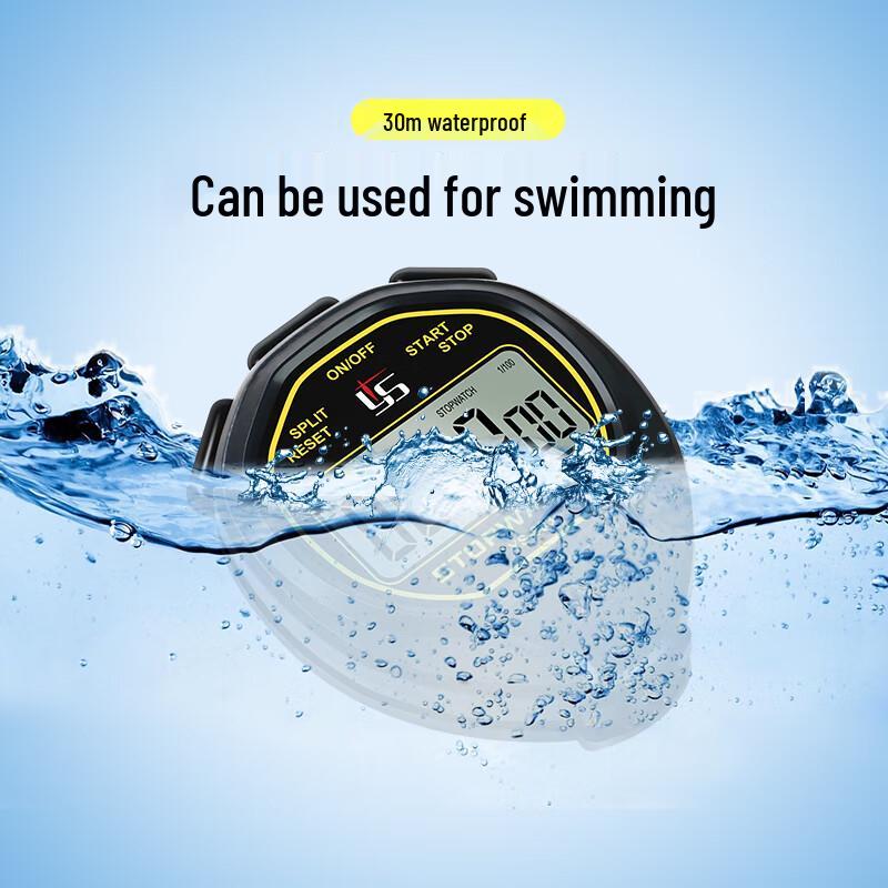 

YS Digital Waterproof Sports Stopwatch with Alarm YS-803