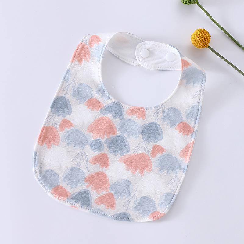 Waterproof A-Class Pure Cotton Baby Bib - Newborn & Toddler U-Shape Neck Gaiter