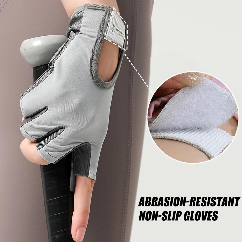 Slip Resistant Gym Gloves For Women Men Weight Lifting Exercise Training Yoga Sports Fitness Gloves 1 Pair