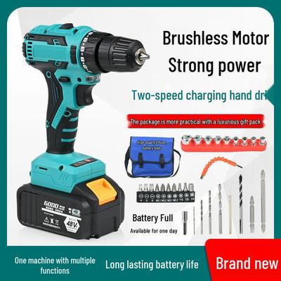 Swiss Da Yi Brushless Cordless Drill & Electric Screwdriver with Rechargeable Lithium Battery