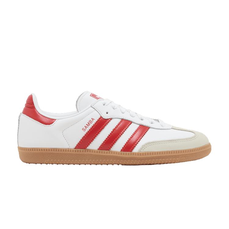 adidas Samba OG White Solar Red Gum (Women s) 38