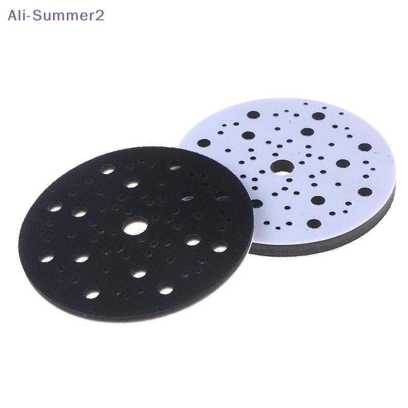 {Summer2} 1/3Pcs Interface Pads 15cm 70holes Soft Sponge Buffer Backing Pad For Orbital Sander Polishing Tool Accessories