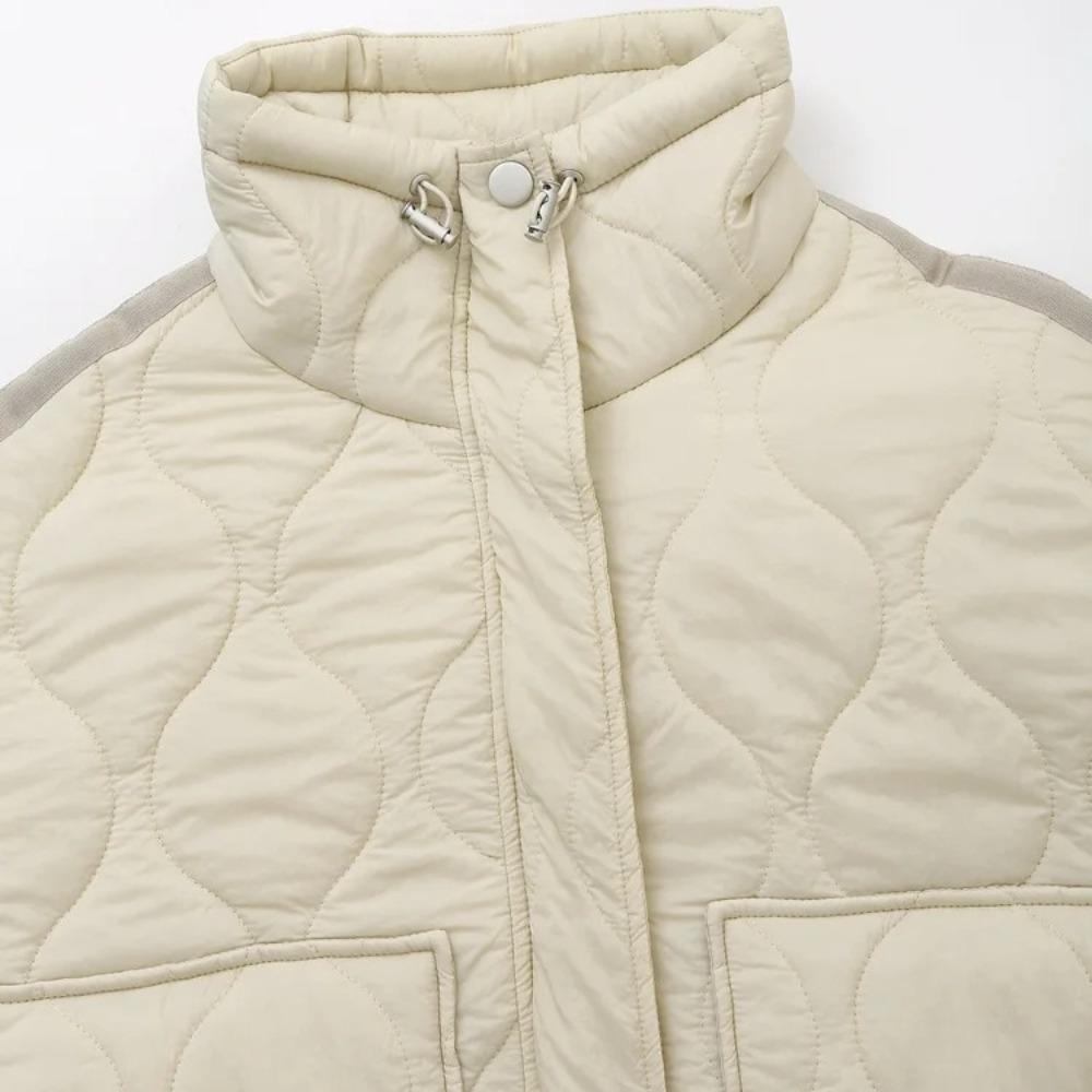 Women Autumn Fashion Loose Cotton Jacket Short Coat Chic Long Sleeve Thin Cotton Clothes Outerwear