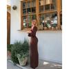 Hot Girl Style Long Sleeve Hip-covering Sexy Long Skirt Dress Women's Clothing Independent Website