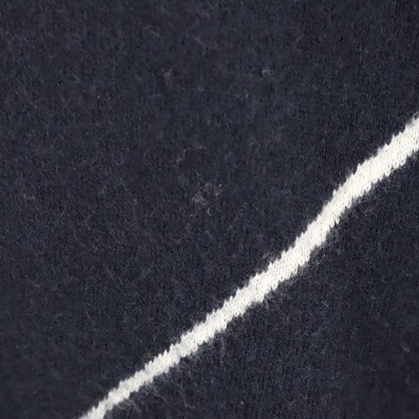 LAD MUSICIAN Long Sleeve V Neck Knit 44 Black Sweater Men's Used