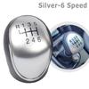 Manual 6 Speed Gear Shift Knob Lever Shifter Stick Head Handball For Hyundai IX35 2012 2013 2014 2015 2016 Car Parts Accessories
