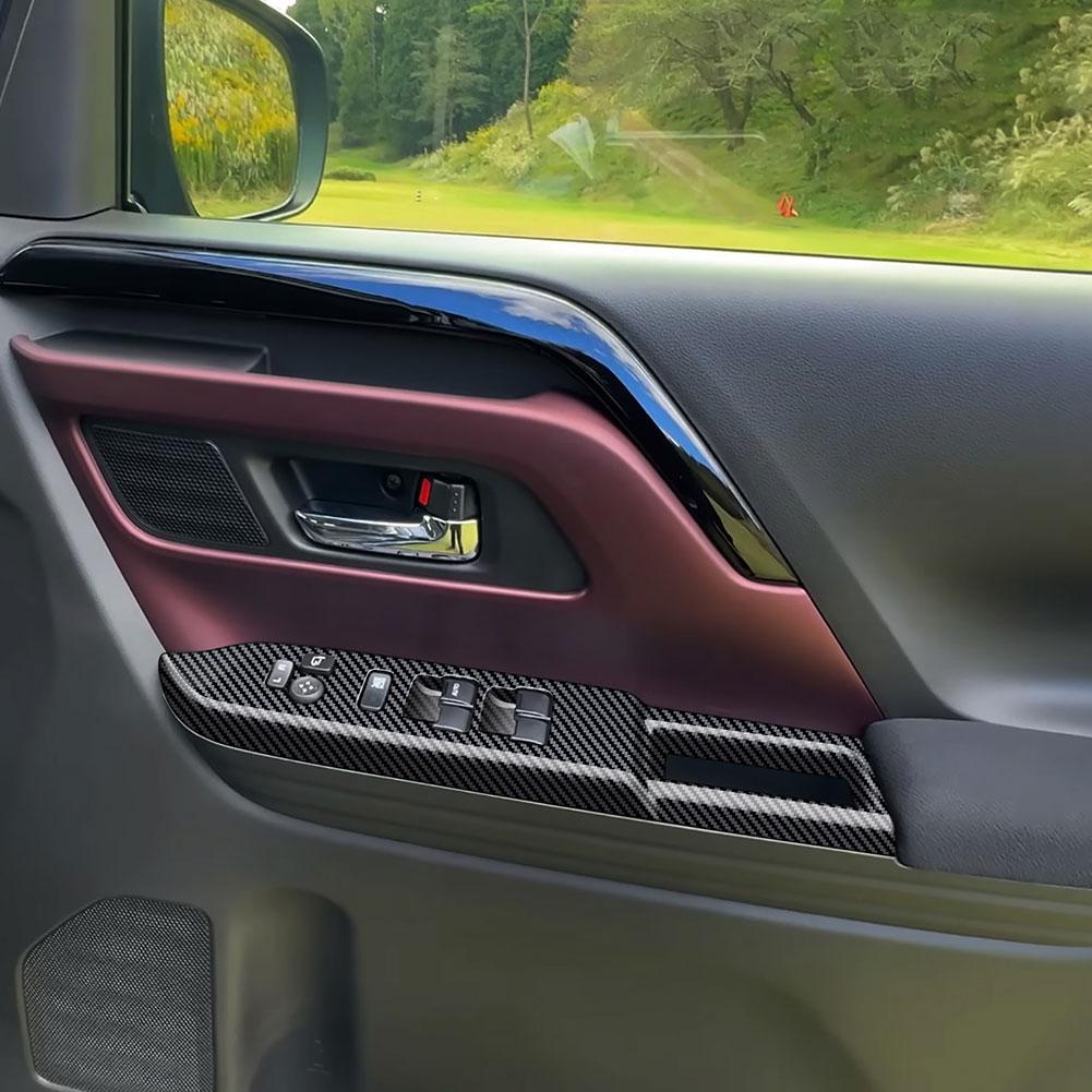 For Ford Explorer 2013-2019 Accessories Carbon Fiber Interior Trim Gear Panel Navigation Outlet Center Console Stickers 5D