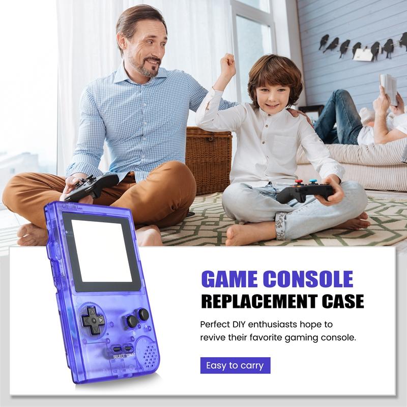 B03B-DIY Reemplazo de Carcasa Para Consola de Juegos Gameboy Pocket Para GBP Carcasa con Kit de Botones Lente de Clase