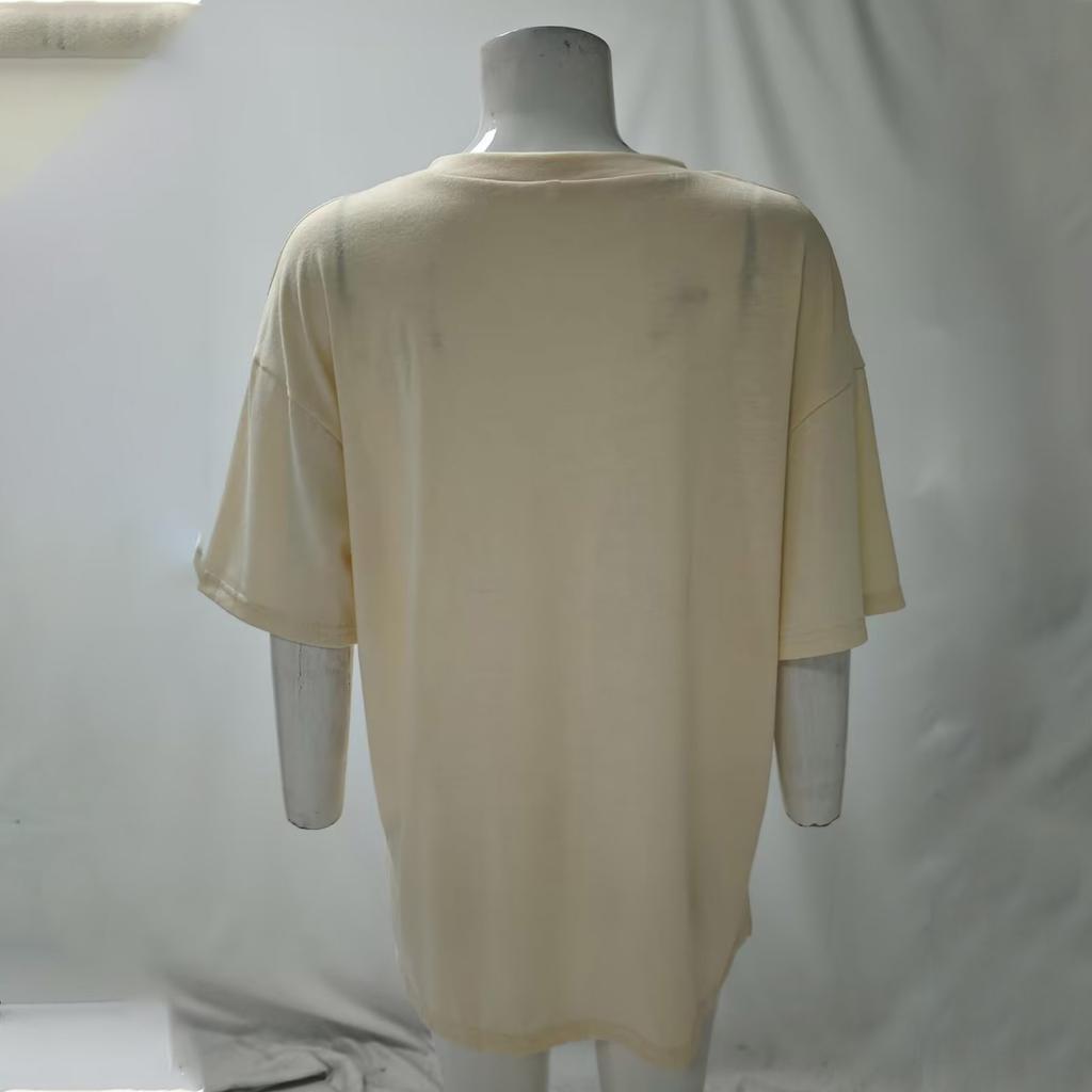 Large Oversized Women's Gym T Shirts Plus Size Tops V Neck Short Sleeve Workout Shirts Casual Loose Fit T Shirts