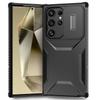 Suitable for Samsung S25 Ultra Harvester Flat Phone Case S23 Sliding Window 2 In 1 Stand Protective Cover