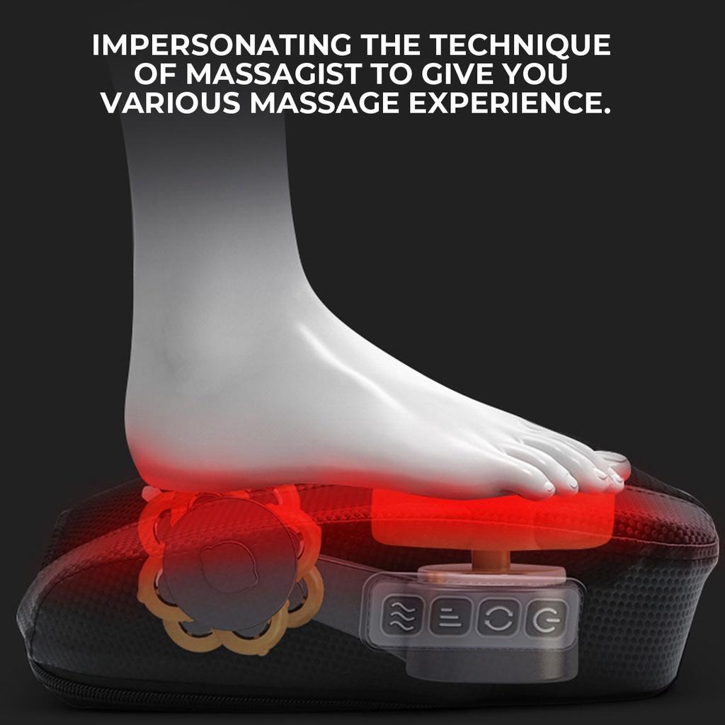 24W elektryczny masażer do stóp domowy relaks nóg ogrzewanie maszyna do masażu stóp elektryczny wibrator urządzenie do opieki zdrowotnej