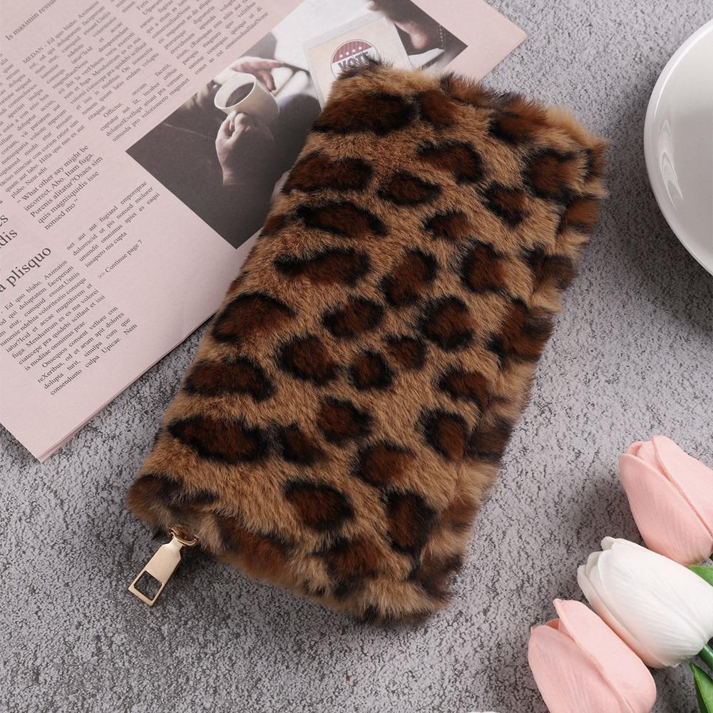 Fashion Zero Wallet Multifunctional Leopard Print Card Bag Portable Large Capacity Purse