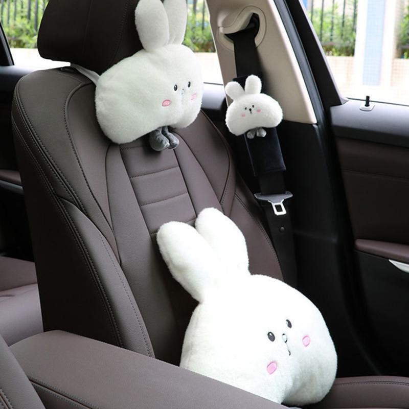 Auto CartooPillows Car Soft Comfortable Cushion for Seat Accessories Girls Women