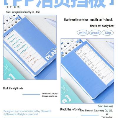 Portable Vocabulary Memory Book: English, Japanese, Korean Study Aid for Students