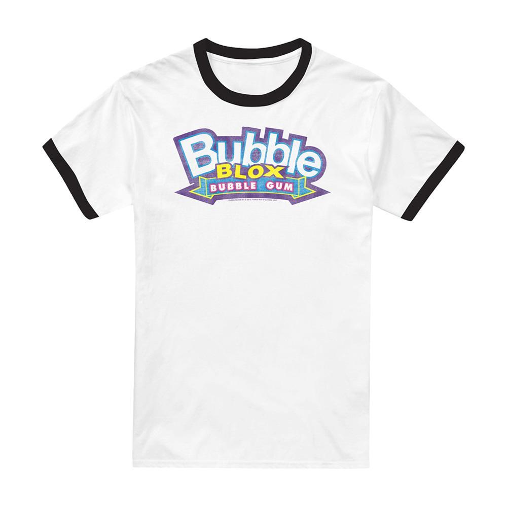 Dubble Bubble Unisex Adult Bubble Blox Ringer T-Shirt