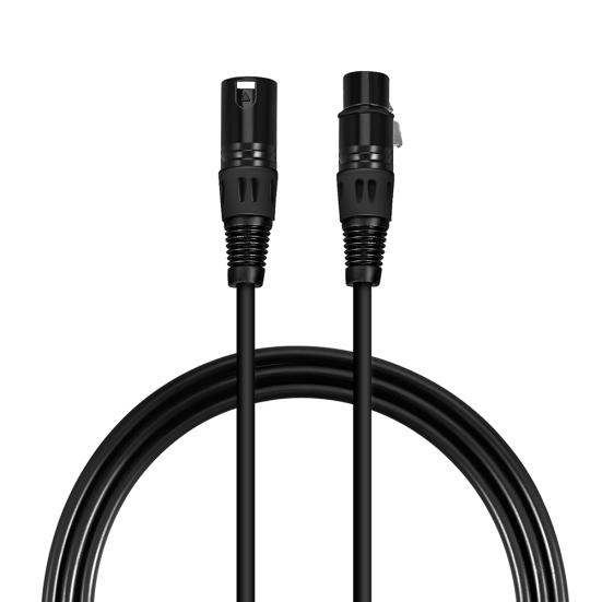 0.5/1/3/2m XLR 3 Pin Male to 5 Pin Female DMX Converter Adapter Cord Wire Cable