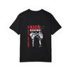 Kick Boxing T Shirt White No Guts No Glory Print for Gym Training and Fitness Enthusiasts
