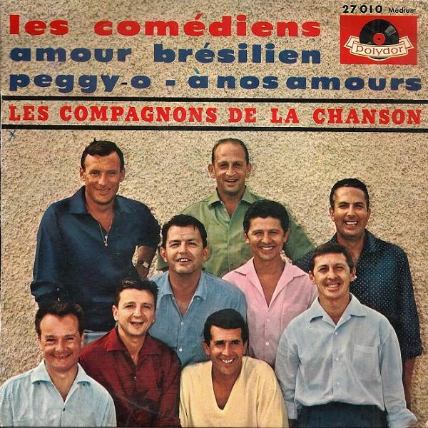 

7-дюймовая пластинка LES COMPAGNONS DE LA CHANSON Том. 2 27010 Polydor 1963 Франция Поп Б/у