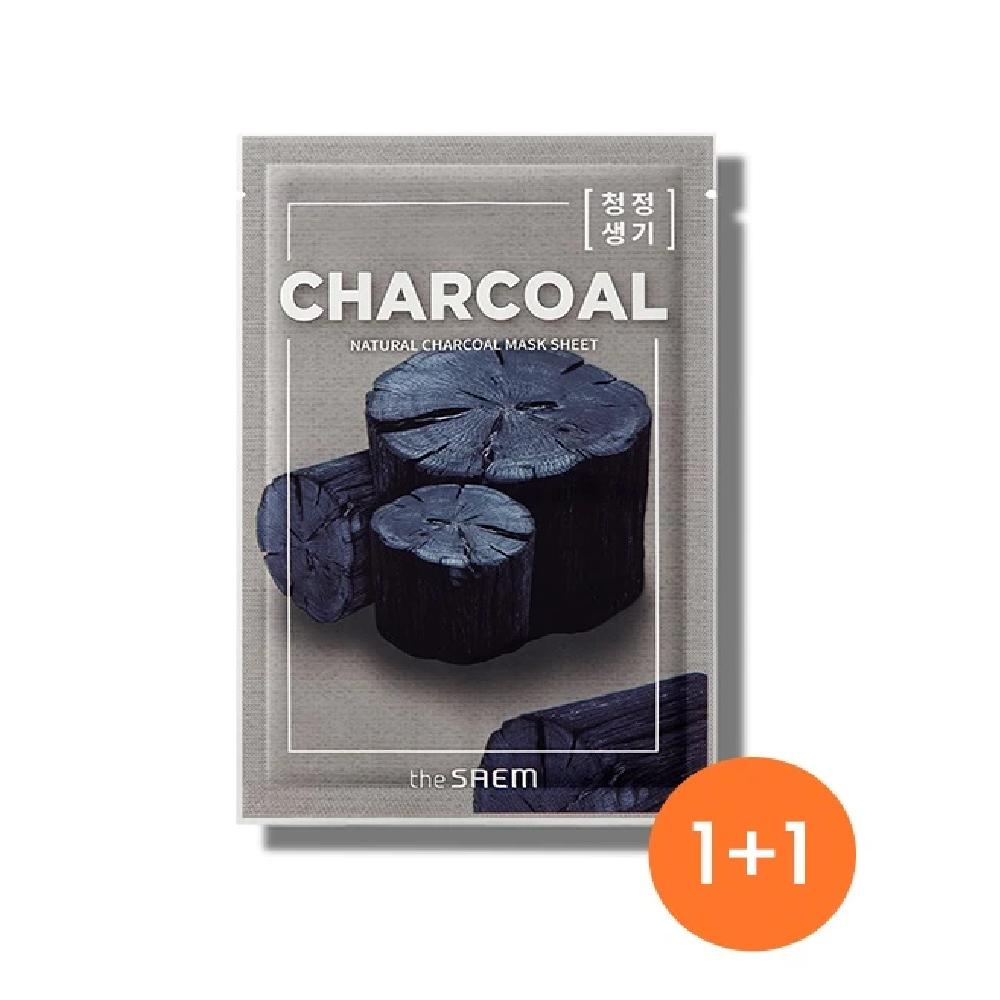 10+10 Natural Charcoal Mask Sheet_US 10+10 Natural Charcoal Mask Sheet 21ml+21ml
